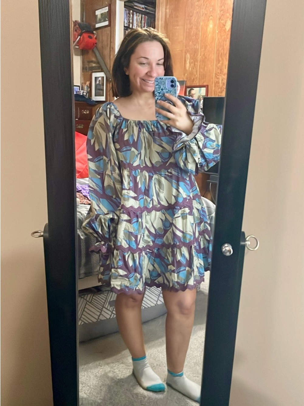 NWOT fantastic fawn printed dress